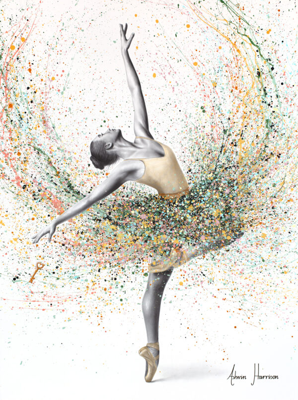 Ashvin Harrison Art- The Golden Key Dance