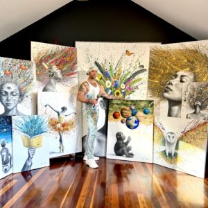 Ashvin Harrison and The Wall Art Gallery Miami Show 2025