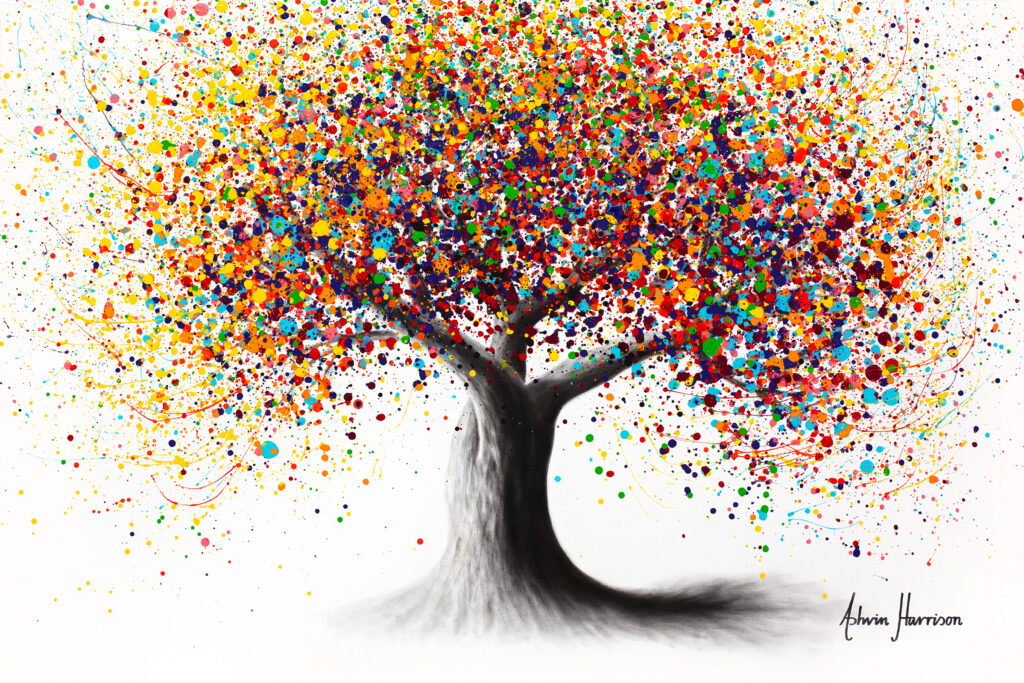 Ashvin Harrison Art- Rainbow Soul Tree 2020
