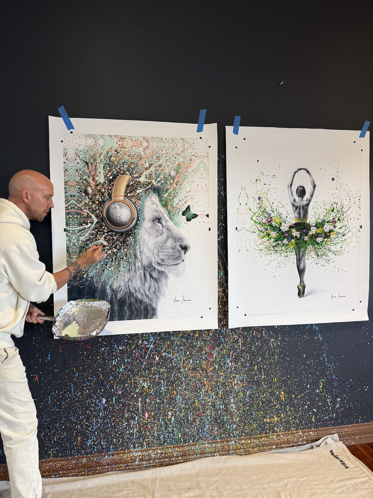 Key To The World (2025) - Limited Edition Hand-Painted (Embellished) Print - Image 18