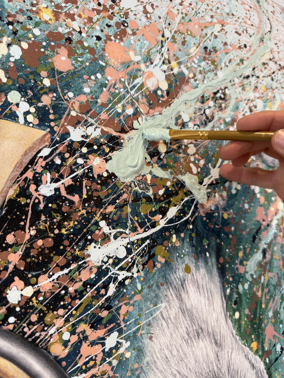 Key To The World (2025) - Limited Edition Hand-Painted (Embellished) Print - Image 12