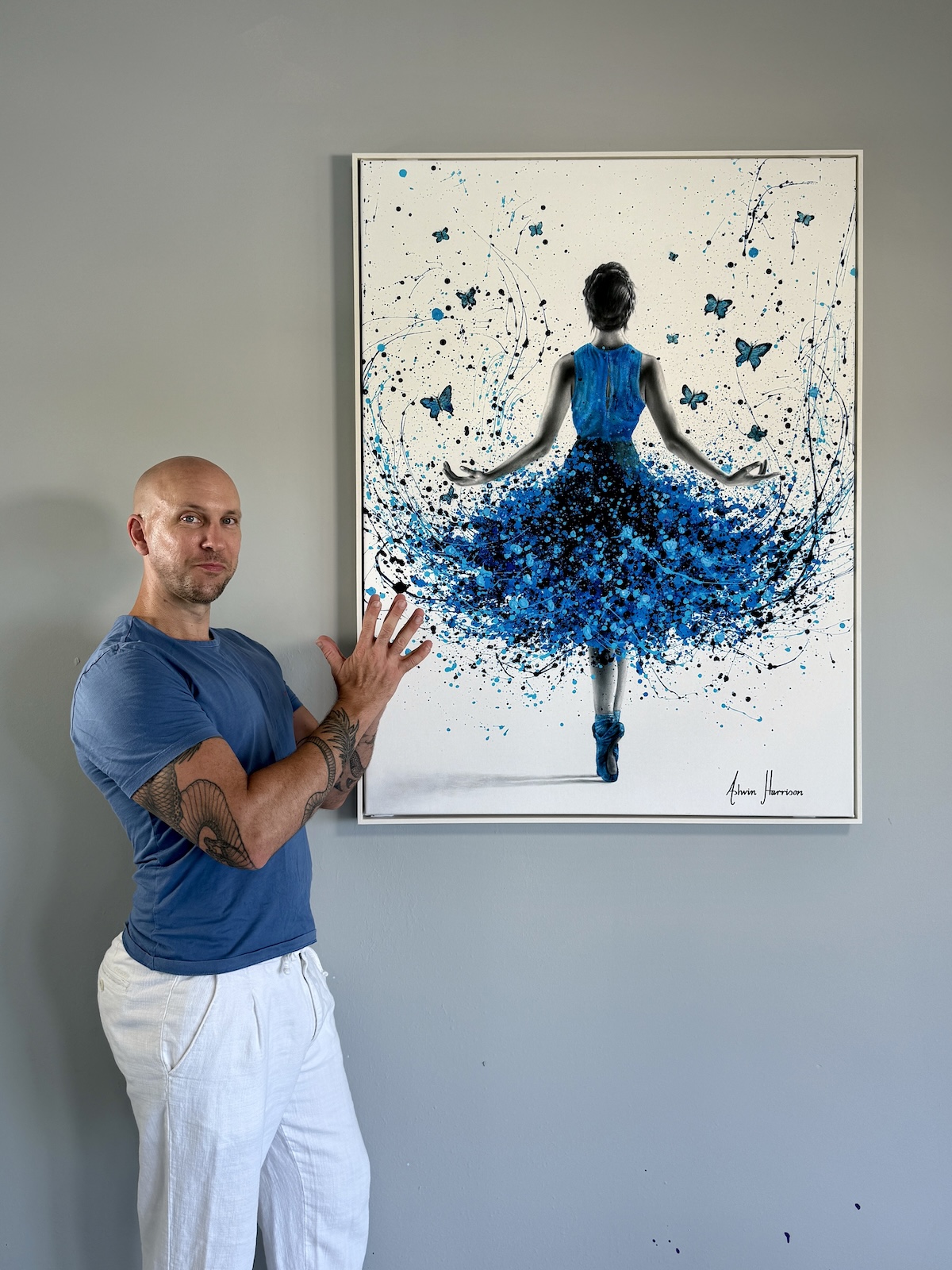 Key To The World (2025) - Limited Edition Hand-Painted (Embellished) Print - Image 5