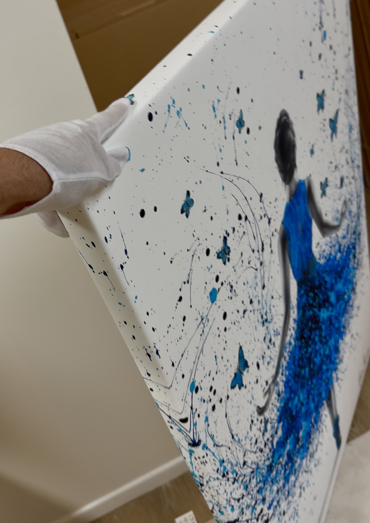 Key To The World (2025) - Limited Edition Hand-Painted (Embellished) Print - Image 8