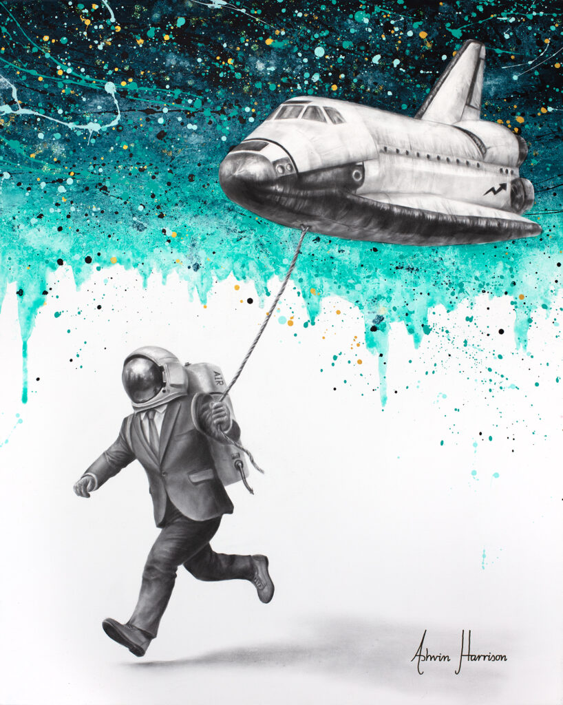 Ashvin Harrison Art- Corporate Cosmos