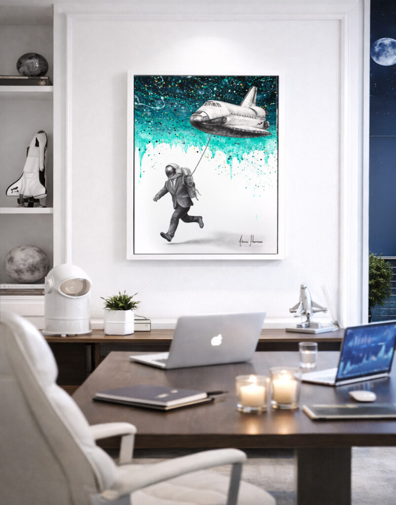 Ashvin Harrison space art