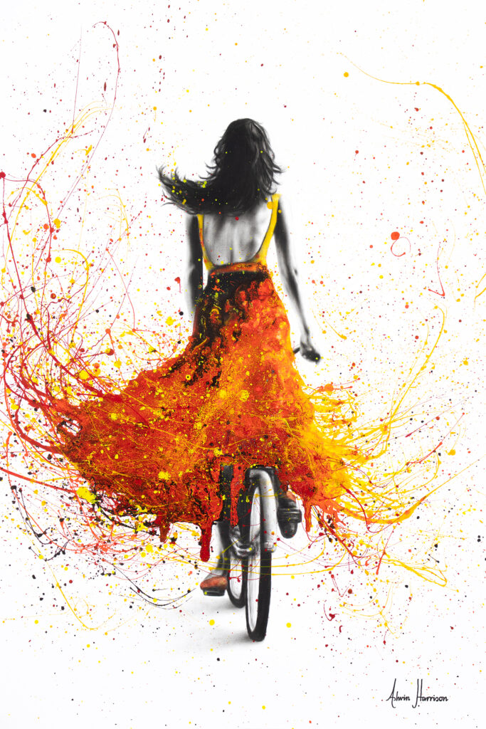 Ashvin Harrison Art- Finding Flames 2017