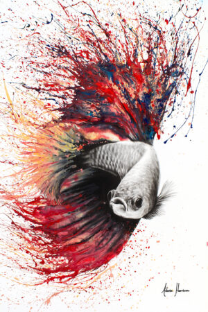 Ashvin Harrison Art- Heart of Flames 2017