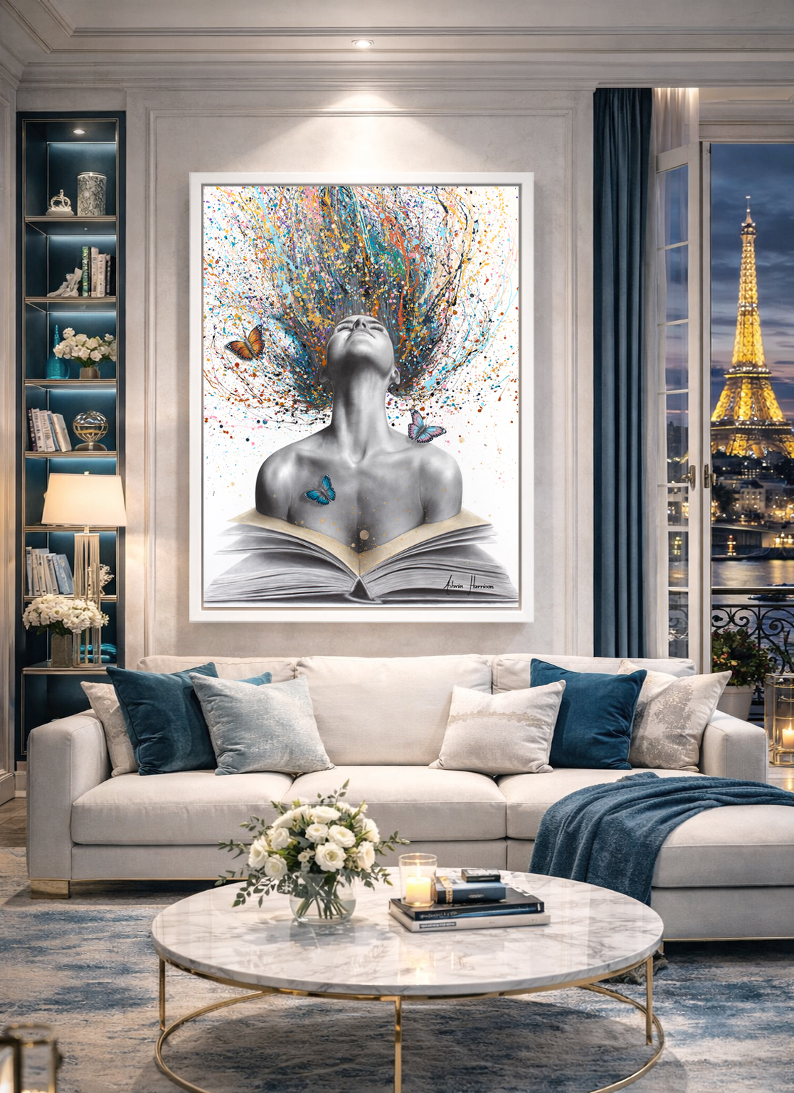 Chapter Of The Infinite Self (2025) - Limited Edition Hand-Painted (Embellished) Print - Image 3