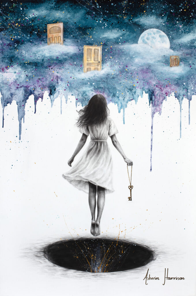 Ashvin Harrison Art- The Doors Of The Crystal Sky 2026