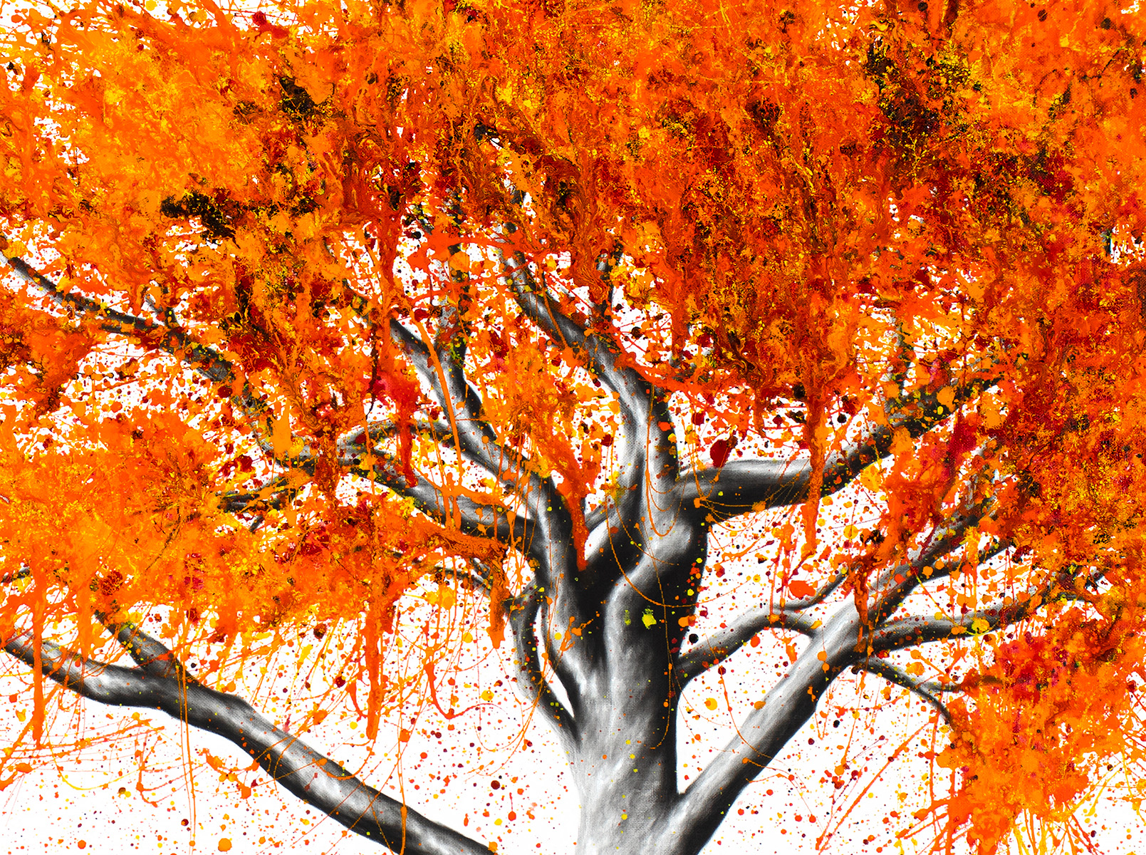 Ashvin Harrison Art- Autumn Flames 20172
