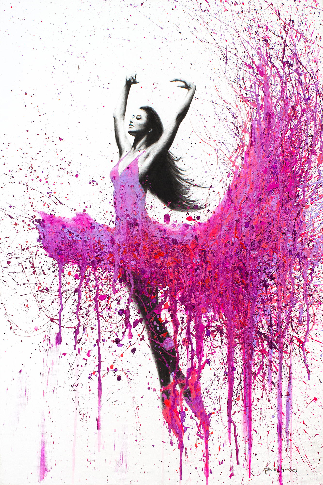 Ashvin Harrison Art- Ballet Love 2017