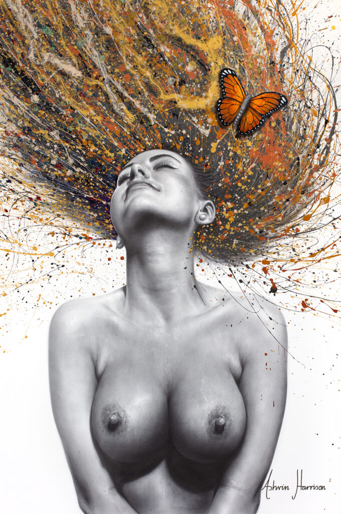 Ashvin Harrison Art-Golden Metamorphosis