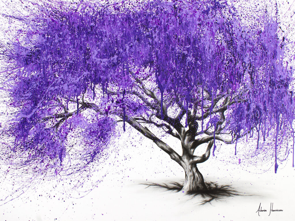 Ashvin Harrison Art- Meet You At The Jacaranda 2017