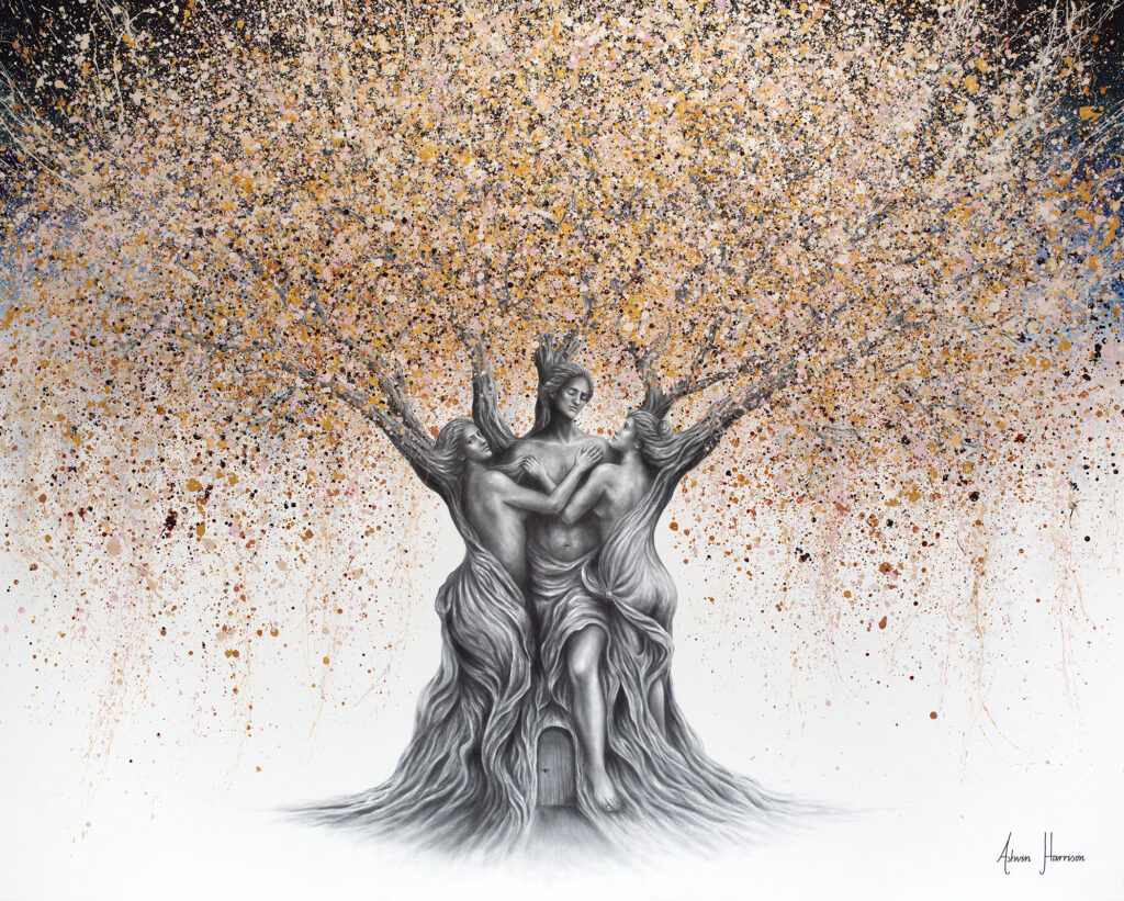 Ashvin Harrison Art-The Divine Trinity Tree