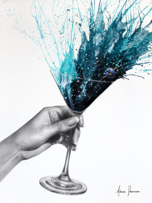 Midnight Martini Swirl