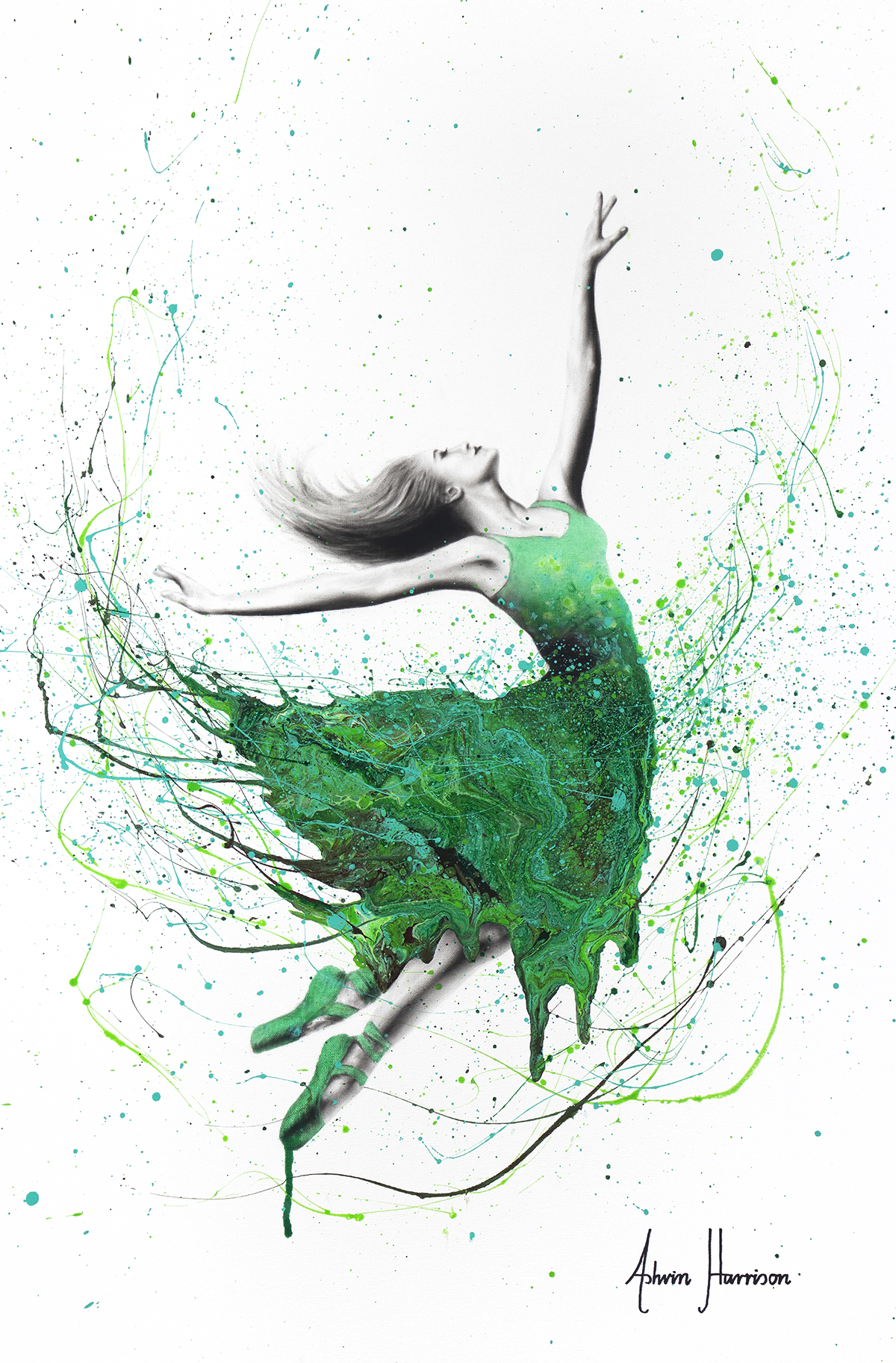 Healing Hills Dancer (2018) - Fine Art Edition Print
