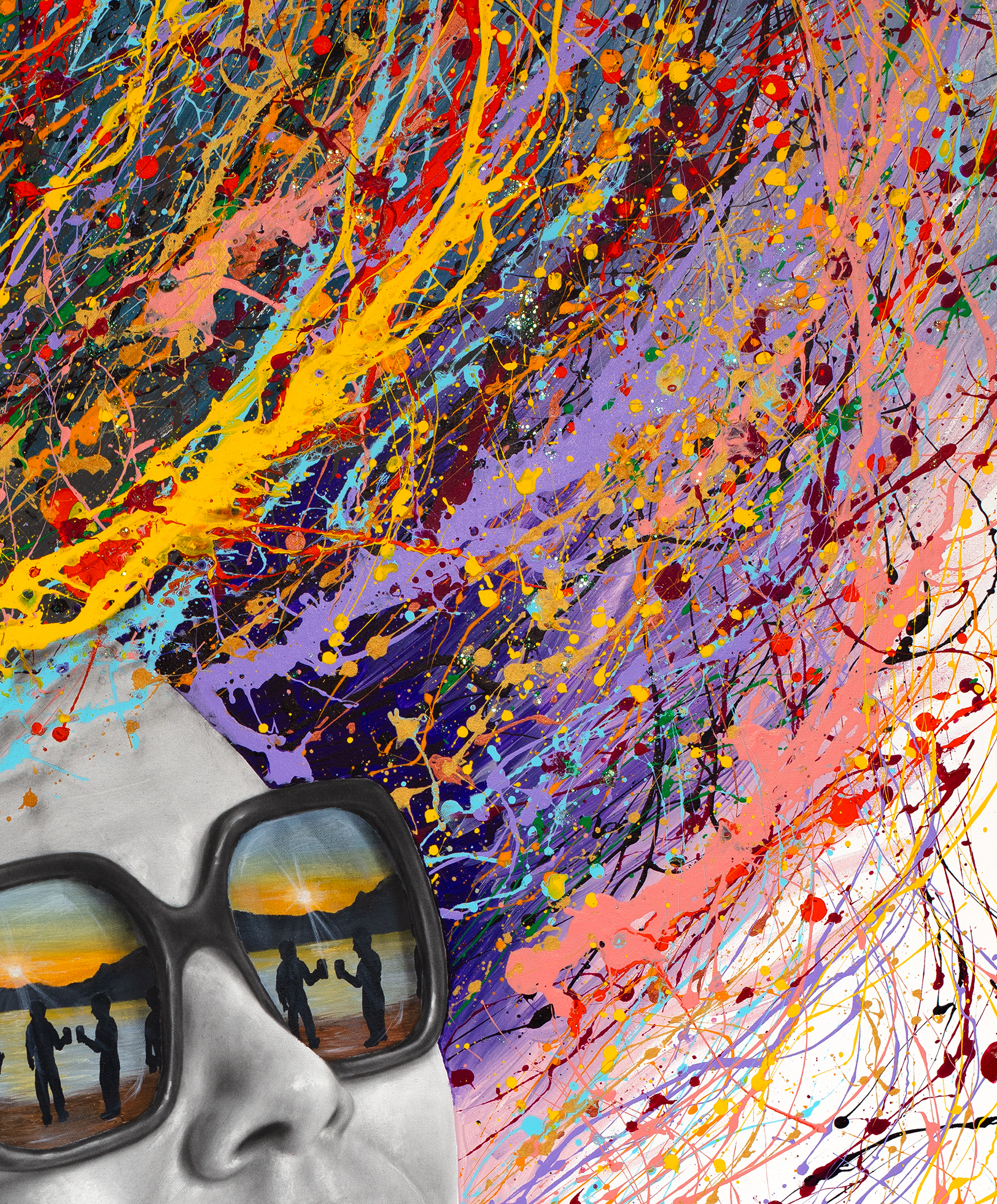 Ashvin Harrison Art- Moon Memories with Sunshine Sunnies6