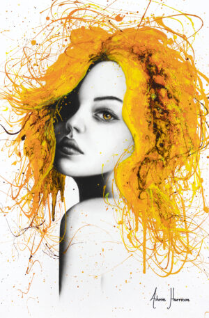 Sunflower Girl (2019) - Fine Art Edition Print