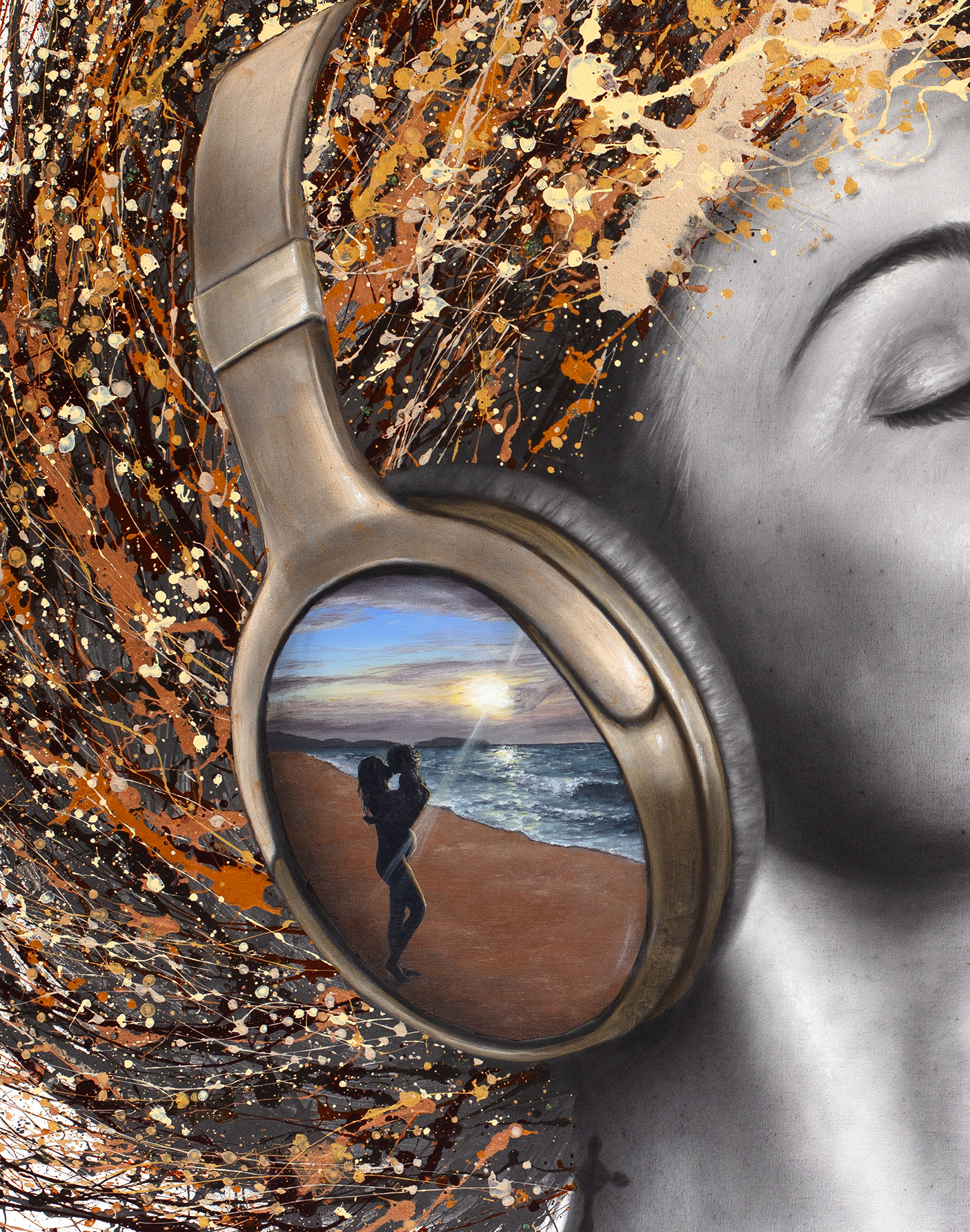 Ashvin Harrison Art- The Sunset Moment3
