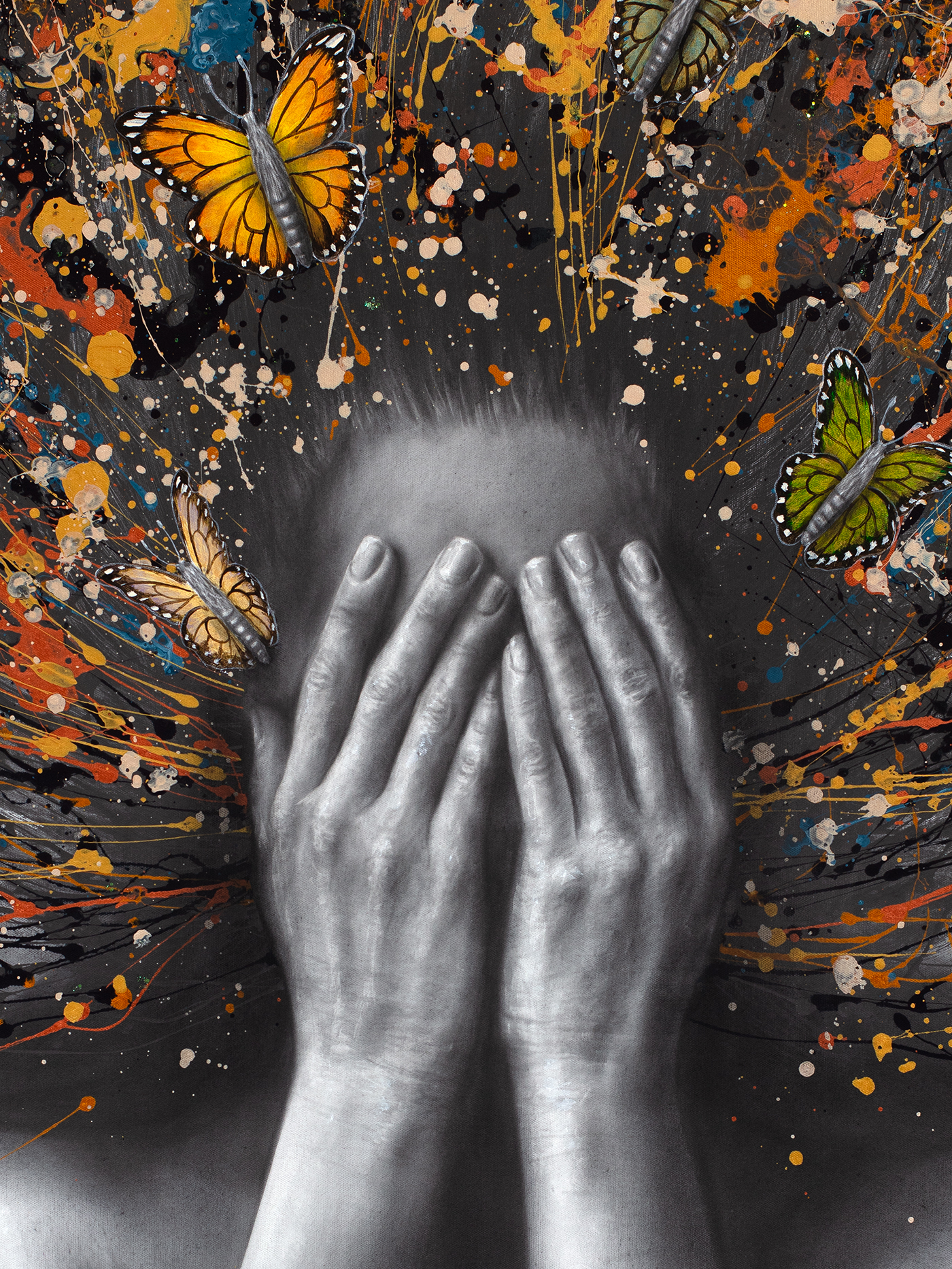 Ashvin Harrison Art- Through The Wall Of Perception2