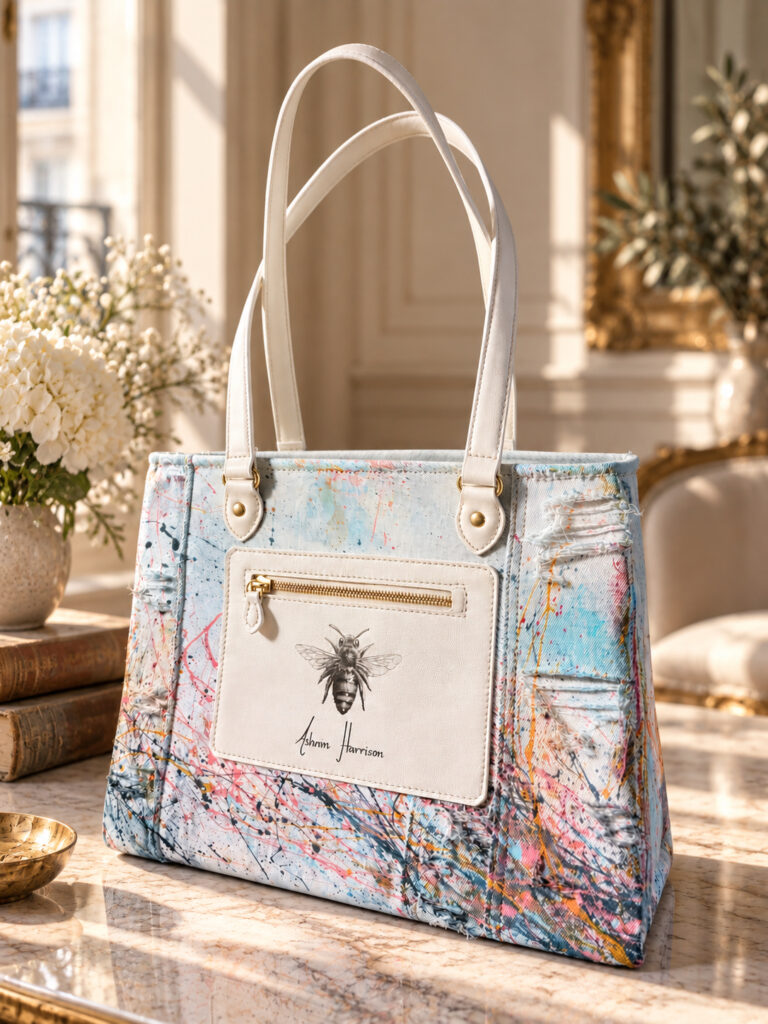 Ashvin Harrison Art Couture Tote The Motus Minerva edition