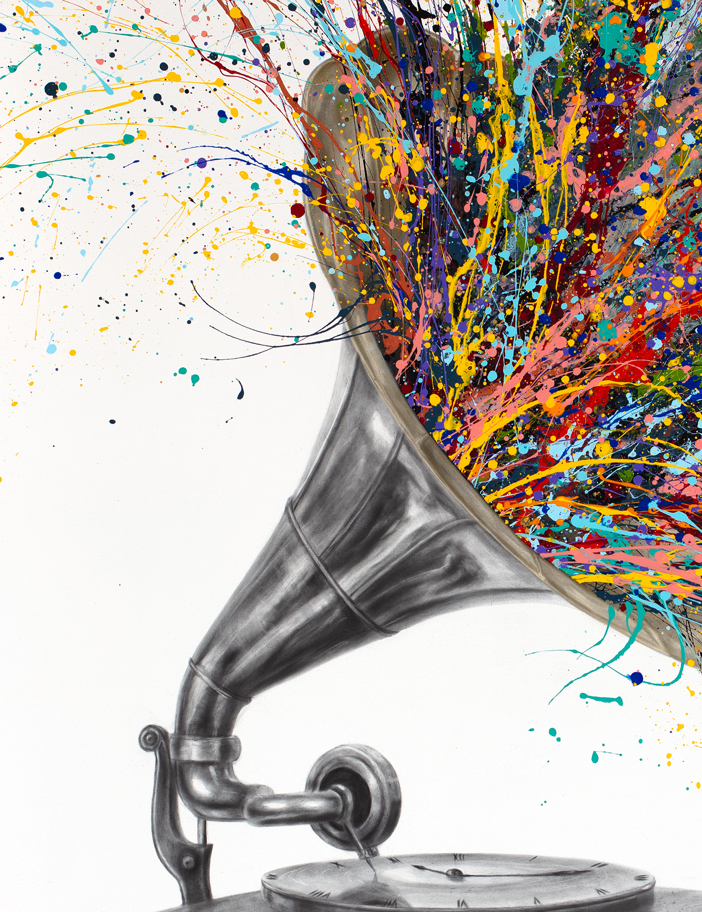 Ashvin Harrison Art- The Race Against Time 3